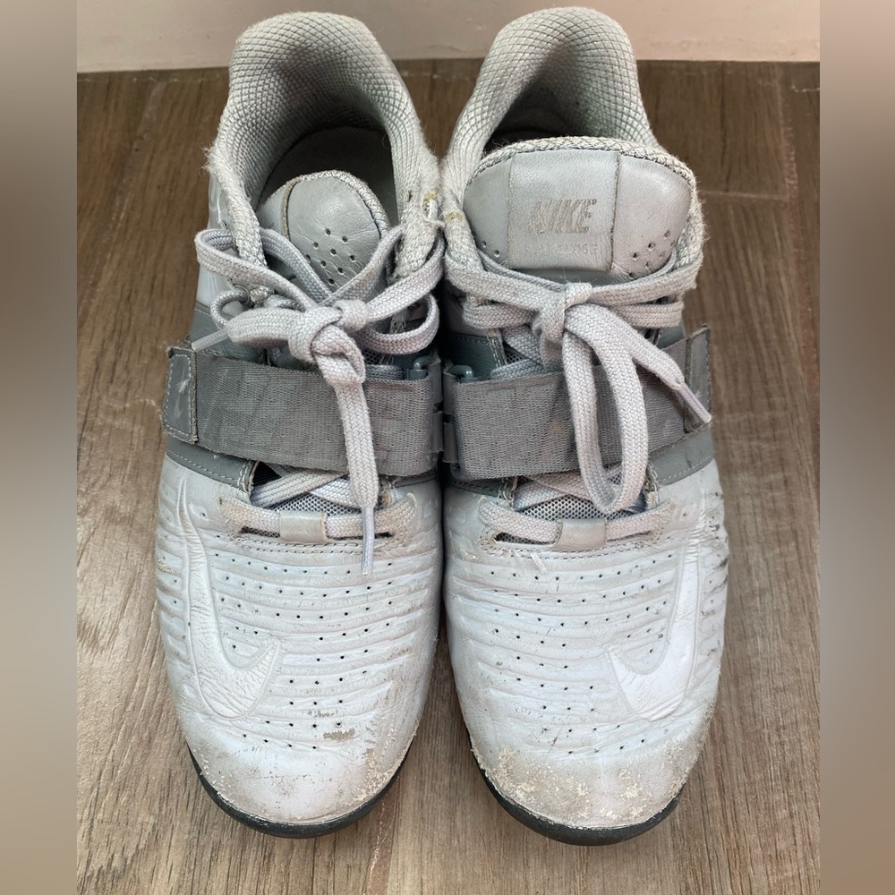 Nike Romaleos 3 XD gray Olympic Weightlifting Shoes 7.5